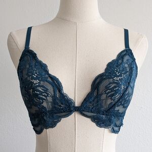 Intimately Free People Lace Bralette in Teal